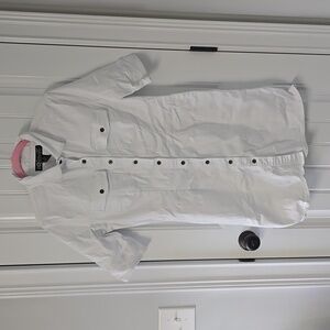 5 For 25 IQ White Denim Dress Medium